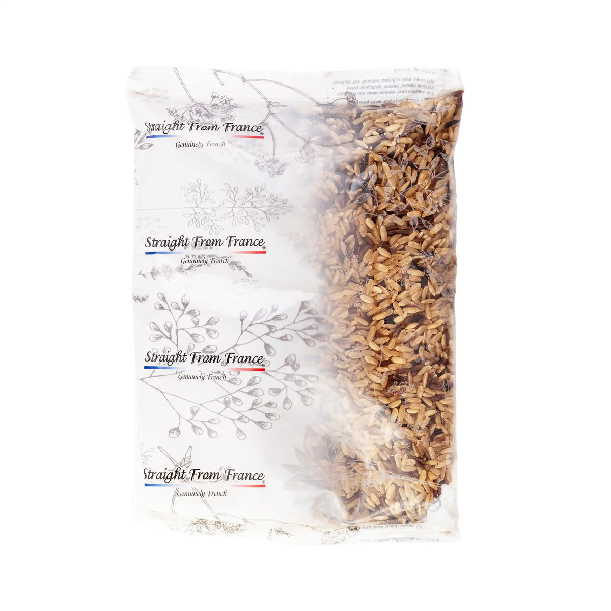Straight from France white, red and black rice mix from Camargue, 14.5 oz bag