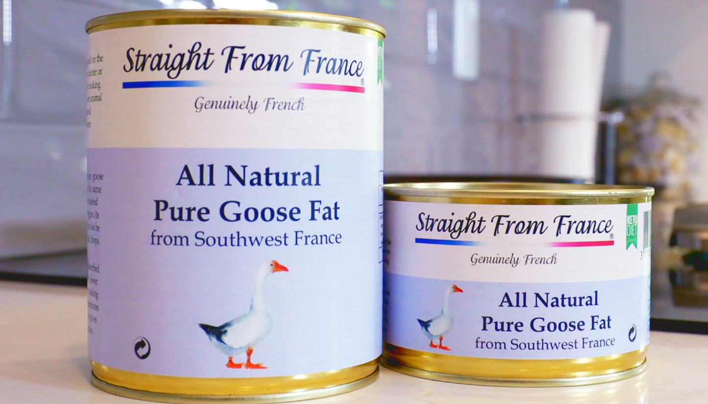 Straight from France Pure Goose Fat for Cooking