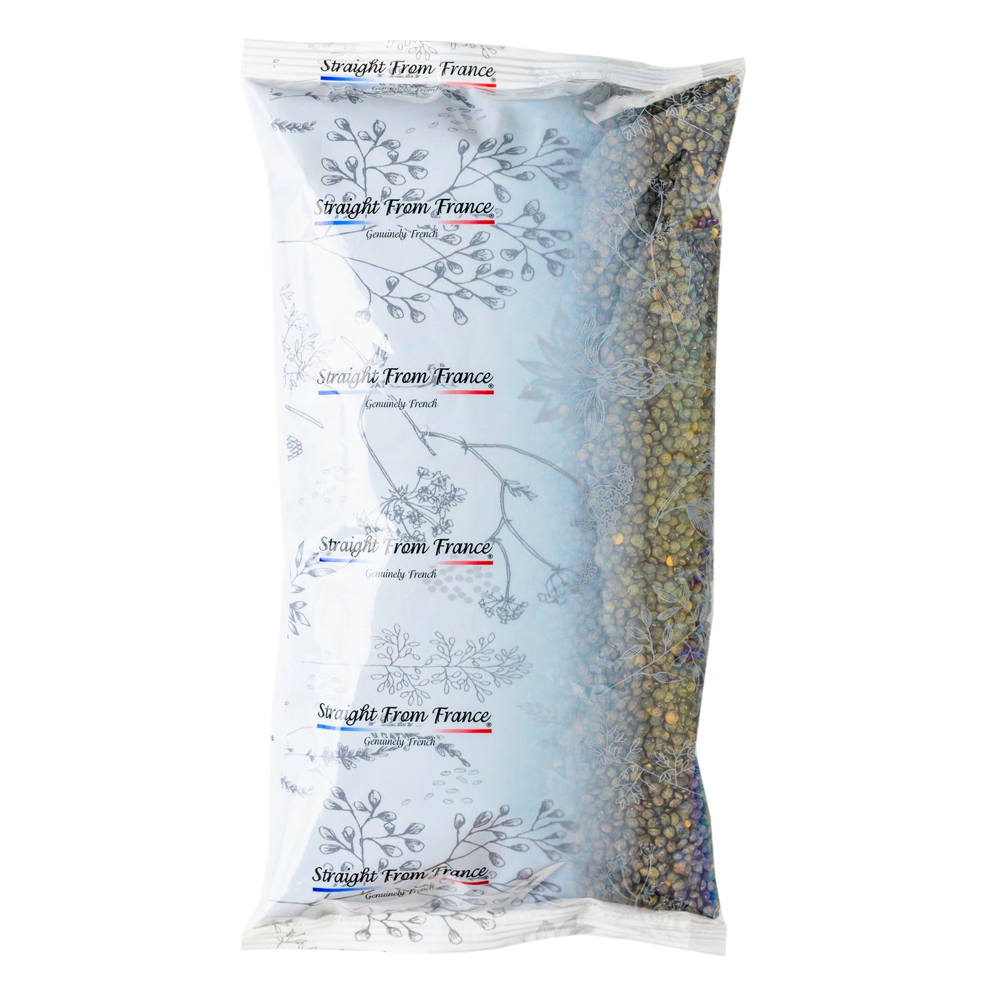 Straight from France Non GMO Certified French Green Lentils, All Natural Bulk Dry Lentils, Rich in Plant Based Protein and Dietary Fibers, Vegan and Vegetarian Friendly, 30 Oz - Straight from France
