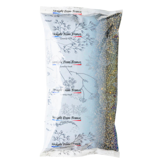 Straight from France Non GMO Certified French Green Lentils, All Natural Bulk Dry Lentils, Rich in Plant Based Protein and Dietary Fibers, Vegan and Vegetarian Friendly, 30 Oz - Straight from France