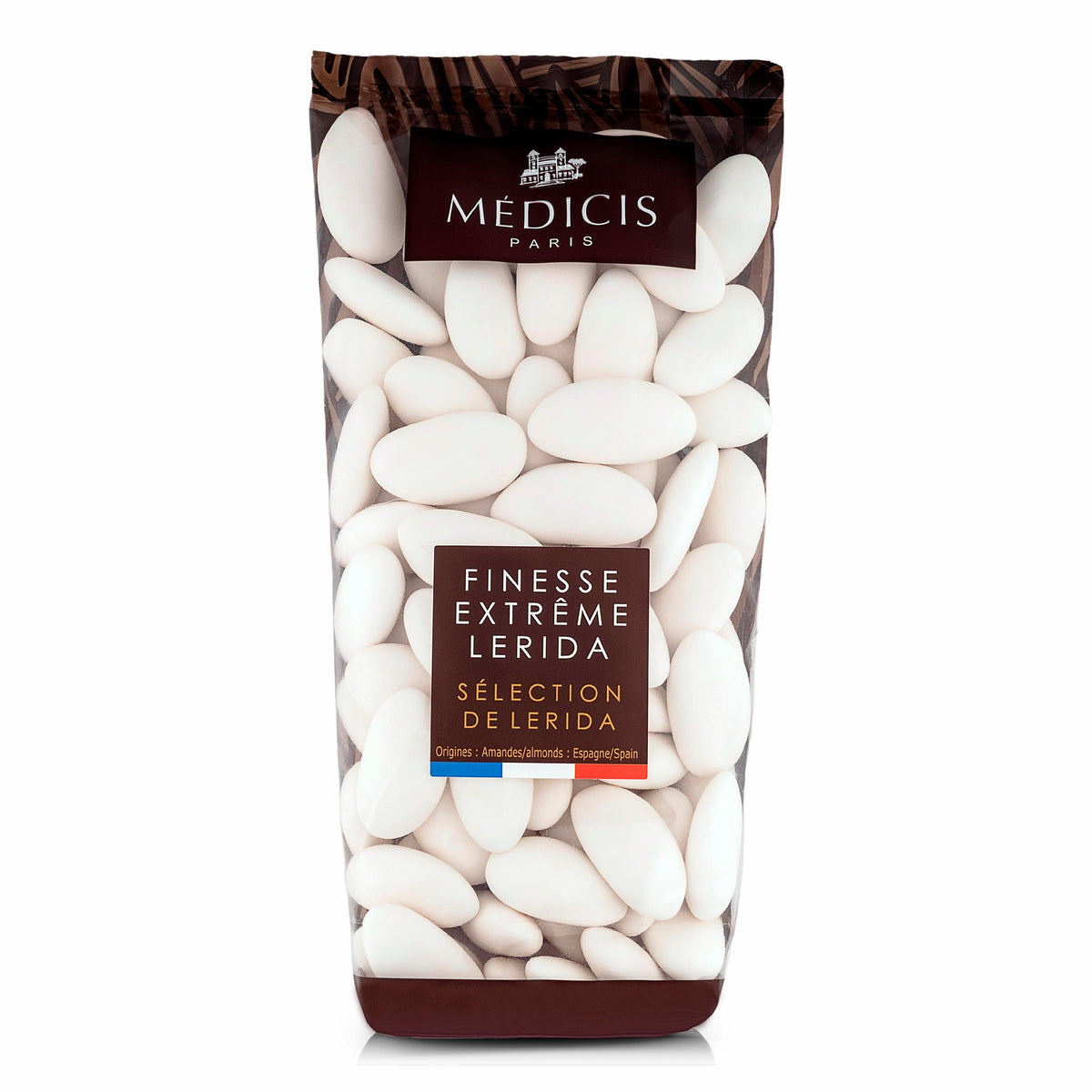 Medicis white French Jordan almonds 8.8 oz, pack of 4