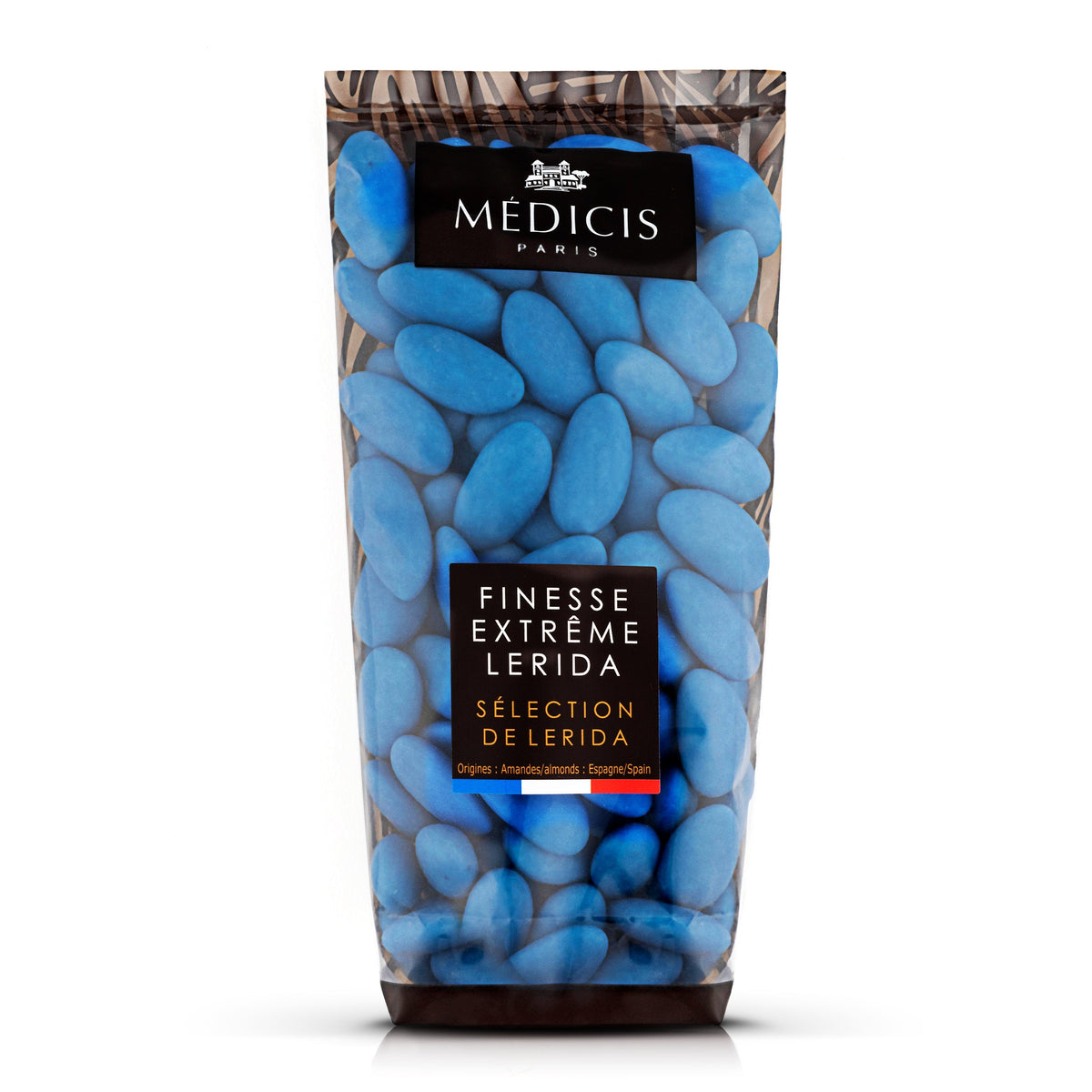 Medicis France Blue French Jordan almonds 8.8 oz, pack of 4