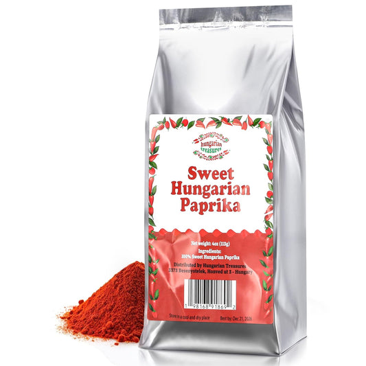 Hungarian Treasures Authentic Hungarian Sweet Paprika Powder 4oz