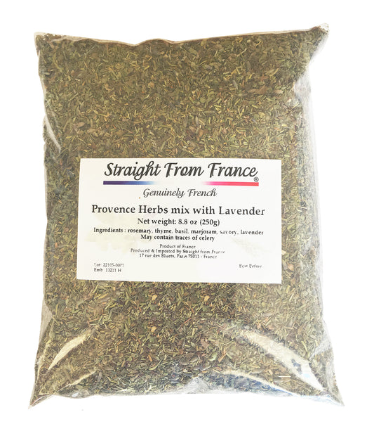 Straight From France Provence Herbs Seasoning with Lavender from France 8.8 Oz