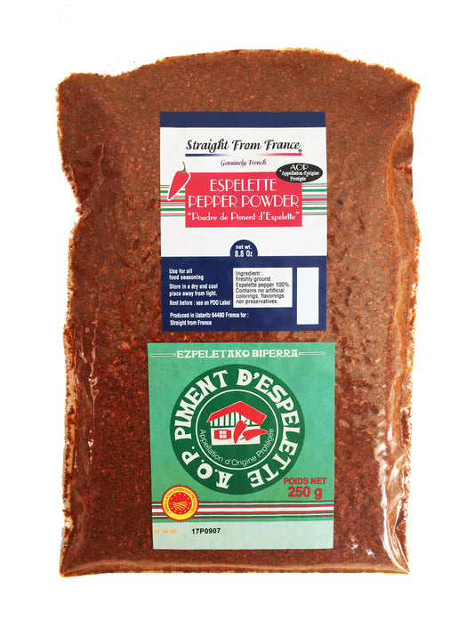 Straight From France Espelette Pepper Powder from France 8.8oz