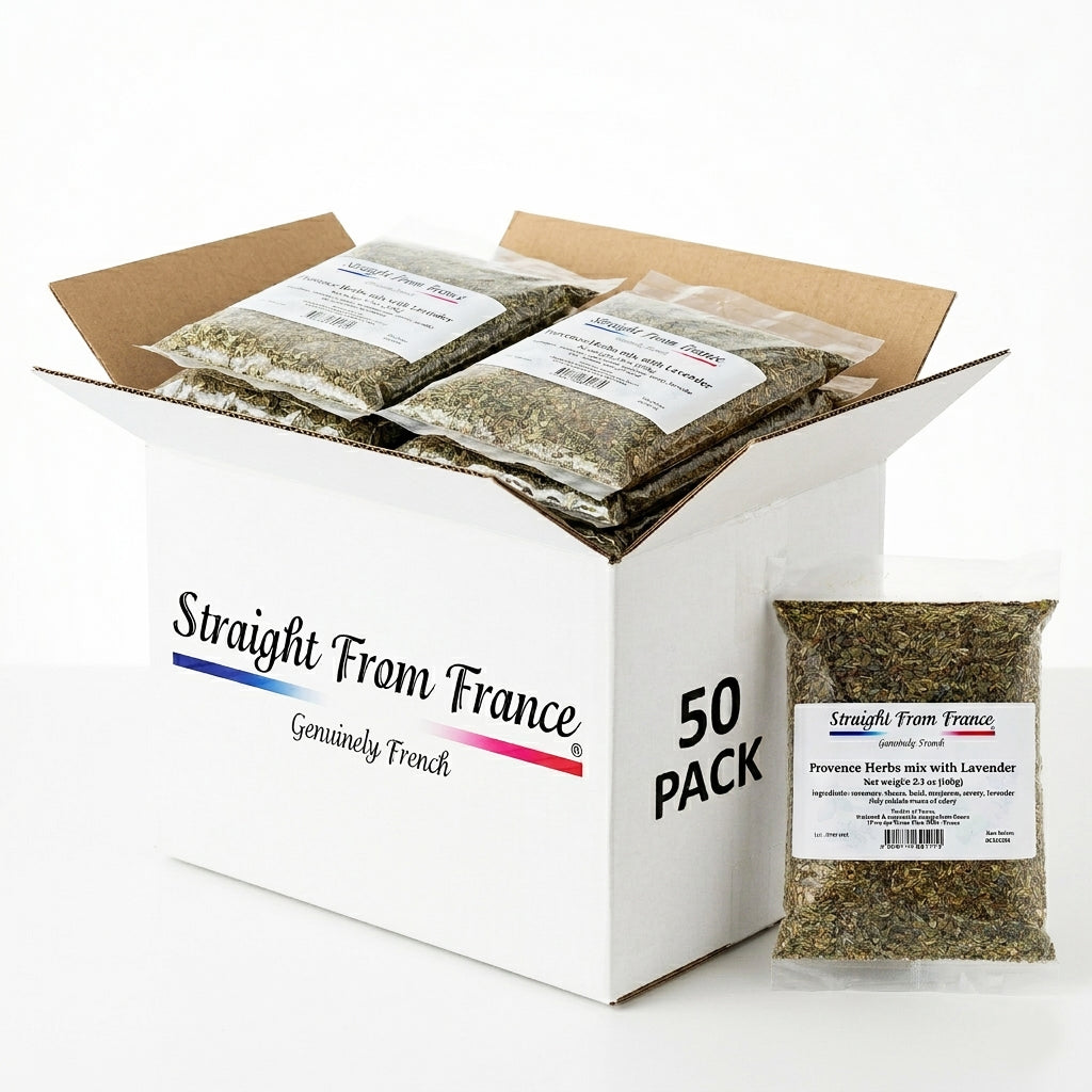 Straight From France Provence Herbs Seasoning with Lavender from France 3.5 Oz (case of 50)