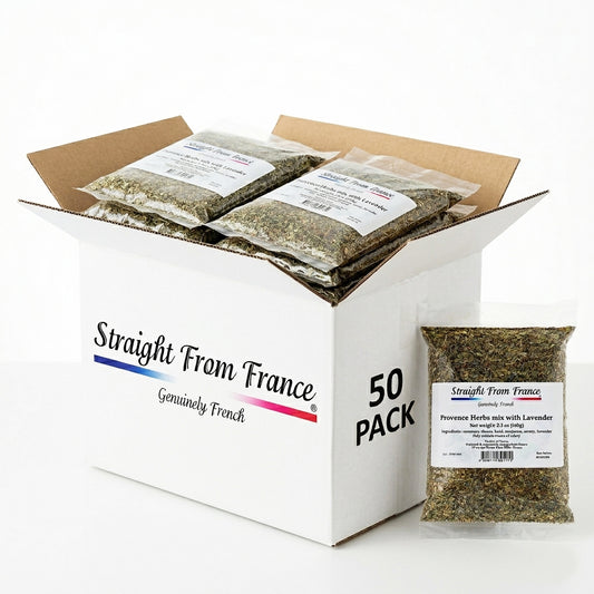 Straight From France Provence Herbs Seasoning with Lavender from France 3.5 Oz (case of 50)
