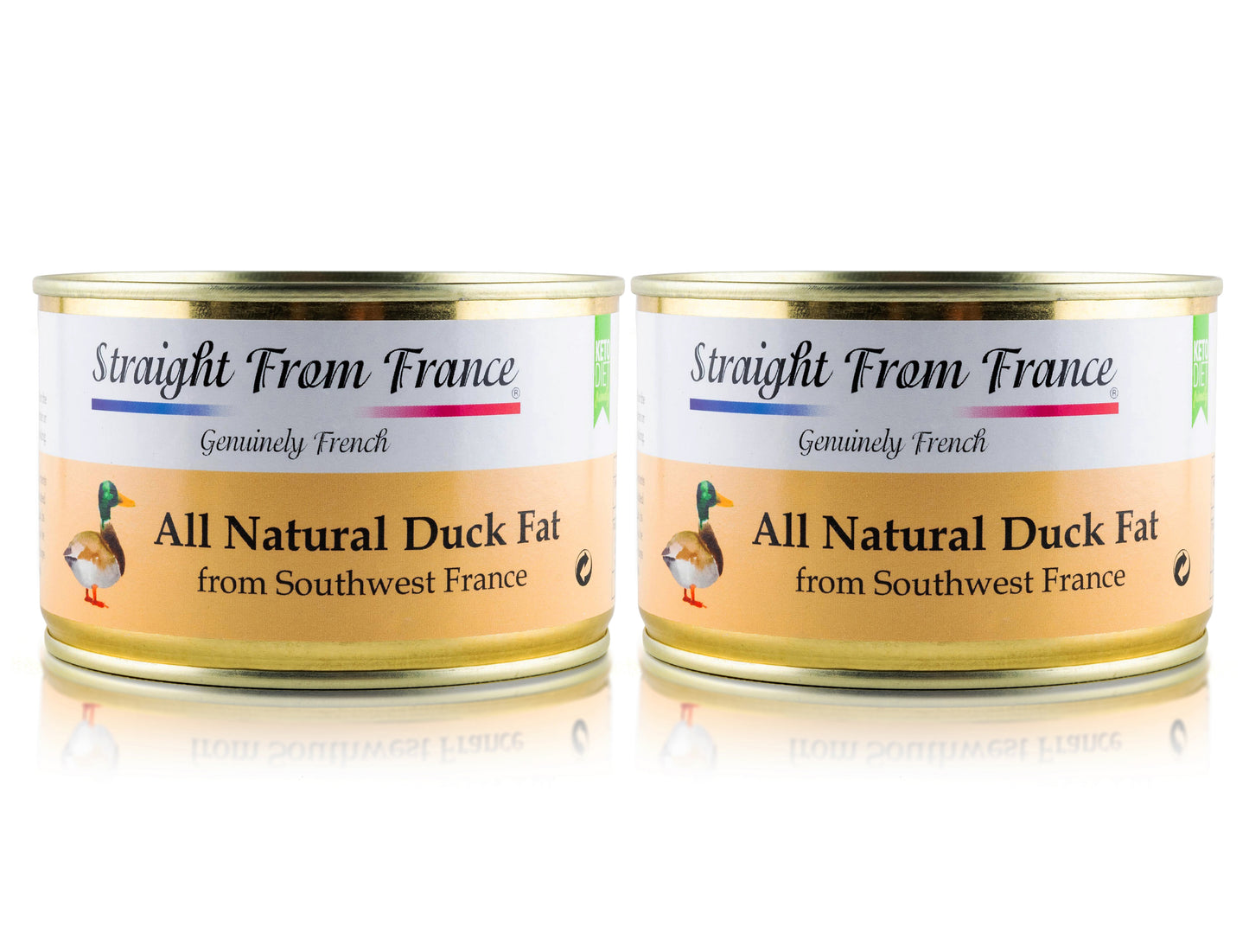 Straight from France All Natural Duck Fat for Cooking from Southwest France Keto and Paleo Diet Friendly