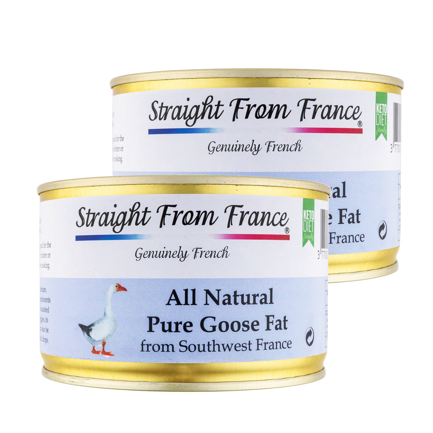 Straight from France Pure Goose Fat for Cooking