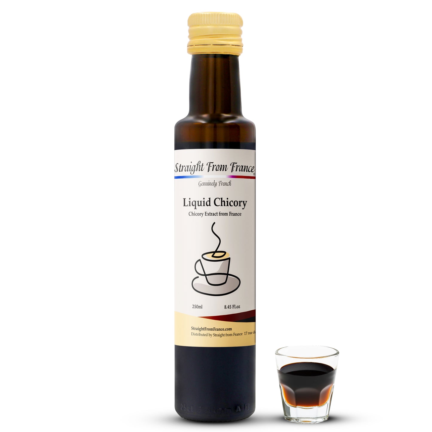 Straight From France Caffeine Free Chicory Coffee Substitute