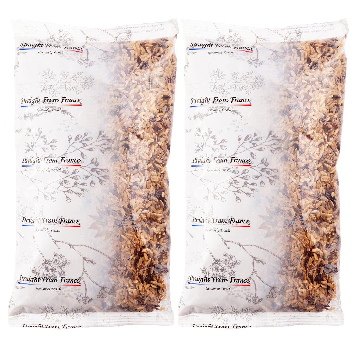 Straight from France French White, Red and Black Rice Mix, Similar to a Wild Rice Blend 30 Oz