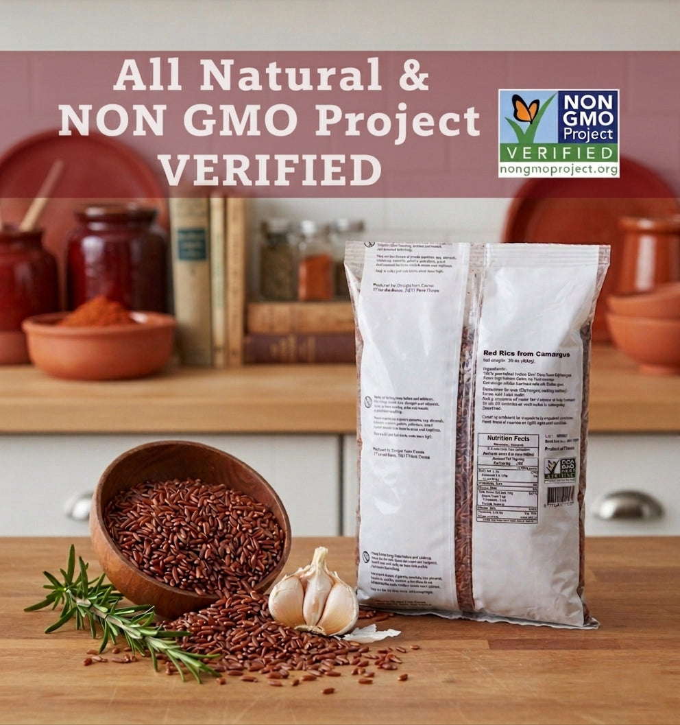 Straight from France Non GMO Certified French Red Rice 30 Oz (Case of 15)