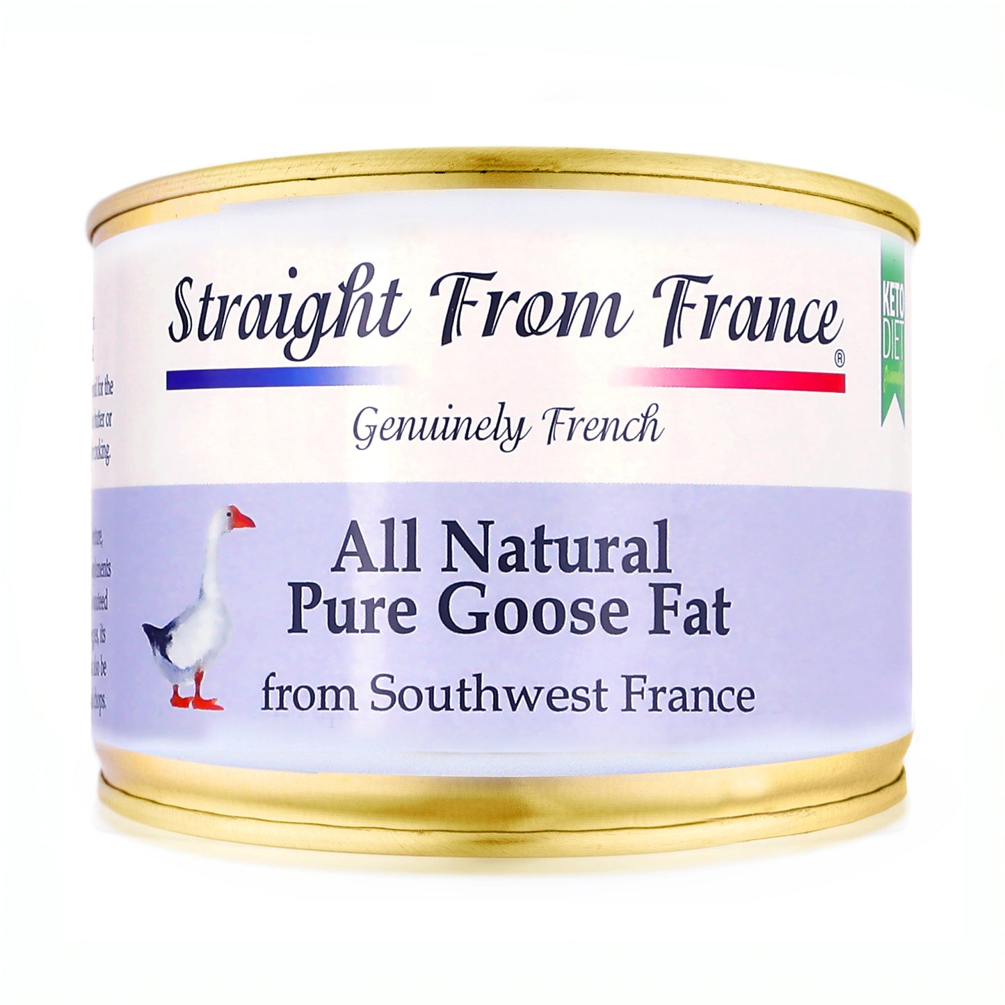 Straight from France Pure Goose Fat for Cooking 6 Oz (Case of 12)